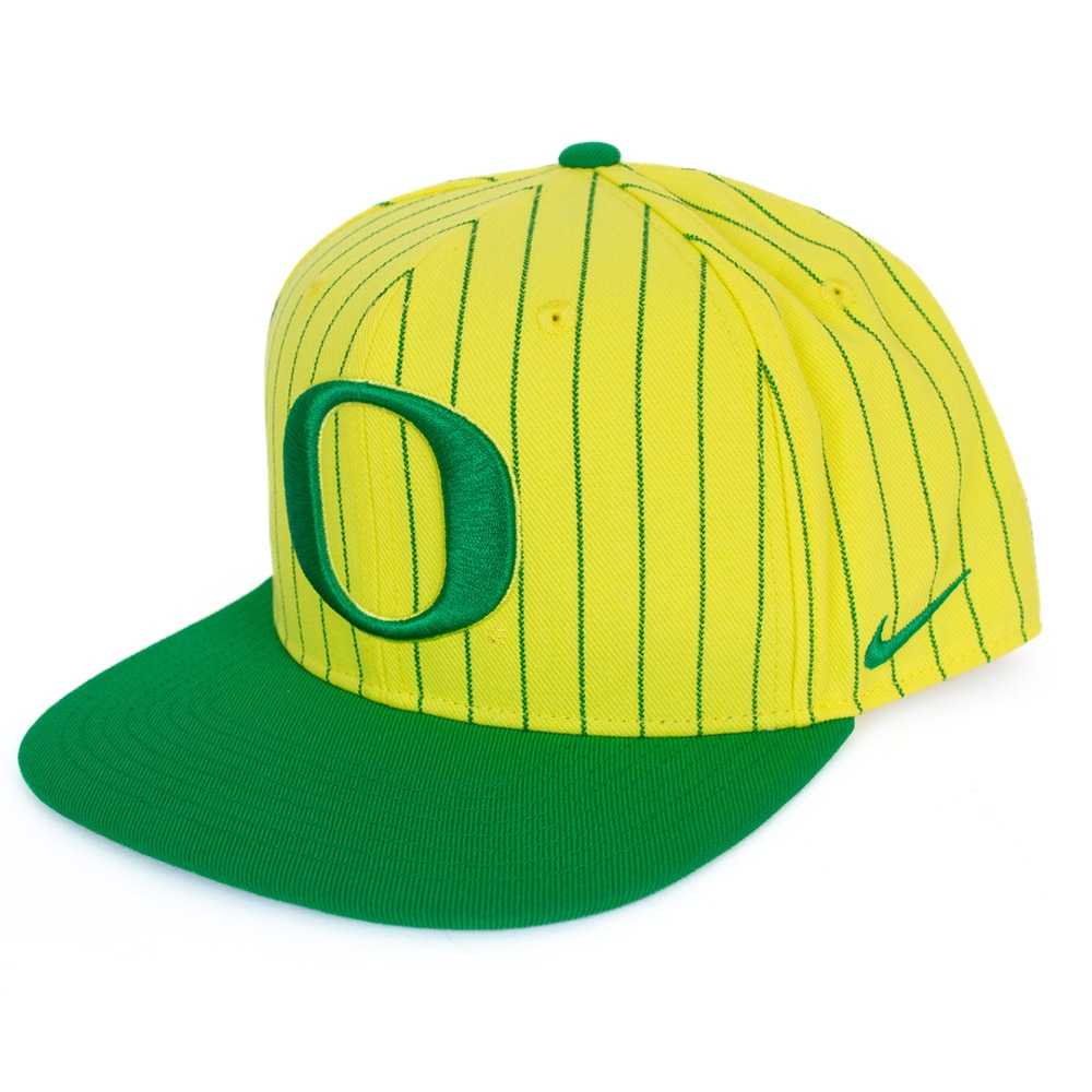 Yellow Stripe & Grn Brim Nike
